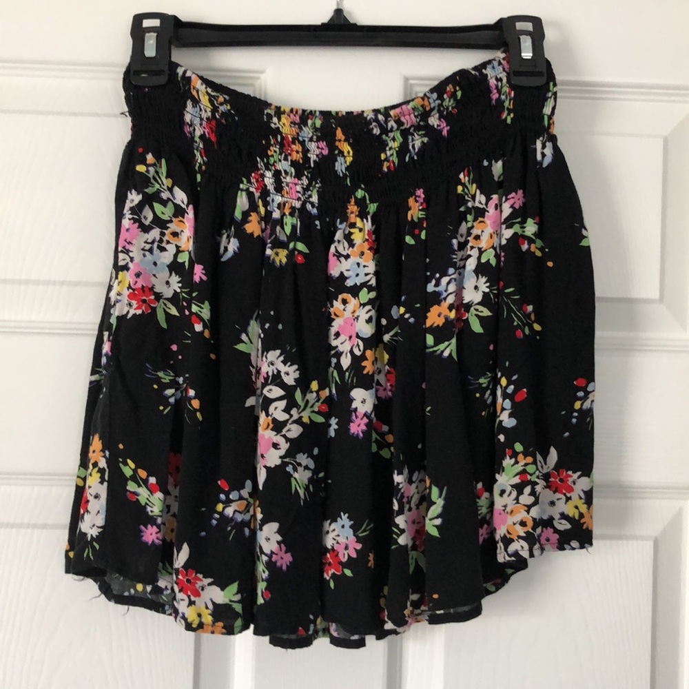 Floral Skater Skirt